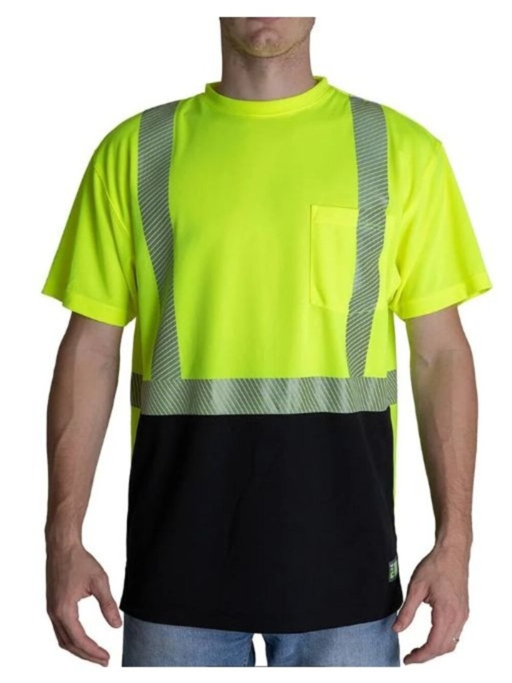 Berne Hi Vis Type R Class 2 Size XLTall Short Sleeve NWT Airport Ground Crew